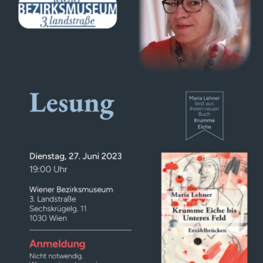 Lesung mit Maria Lehner